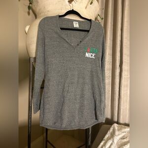 Pink- sleep shirt Christmas